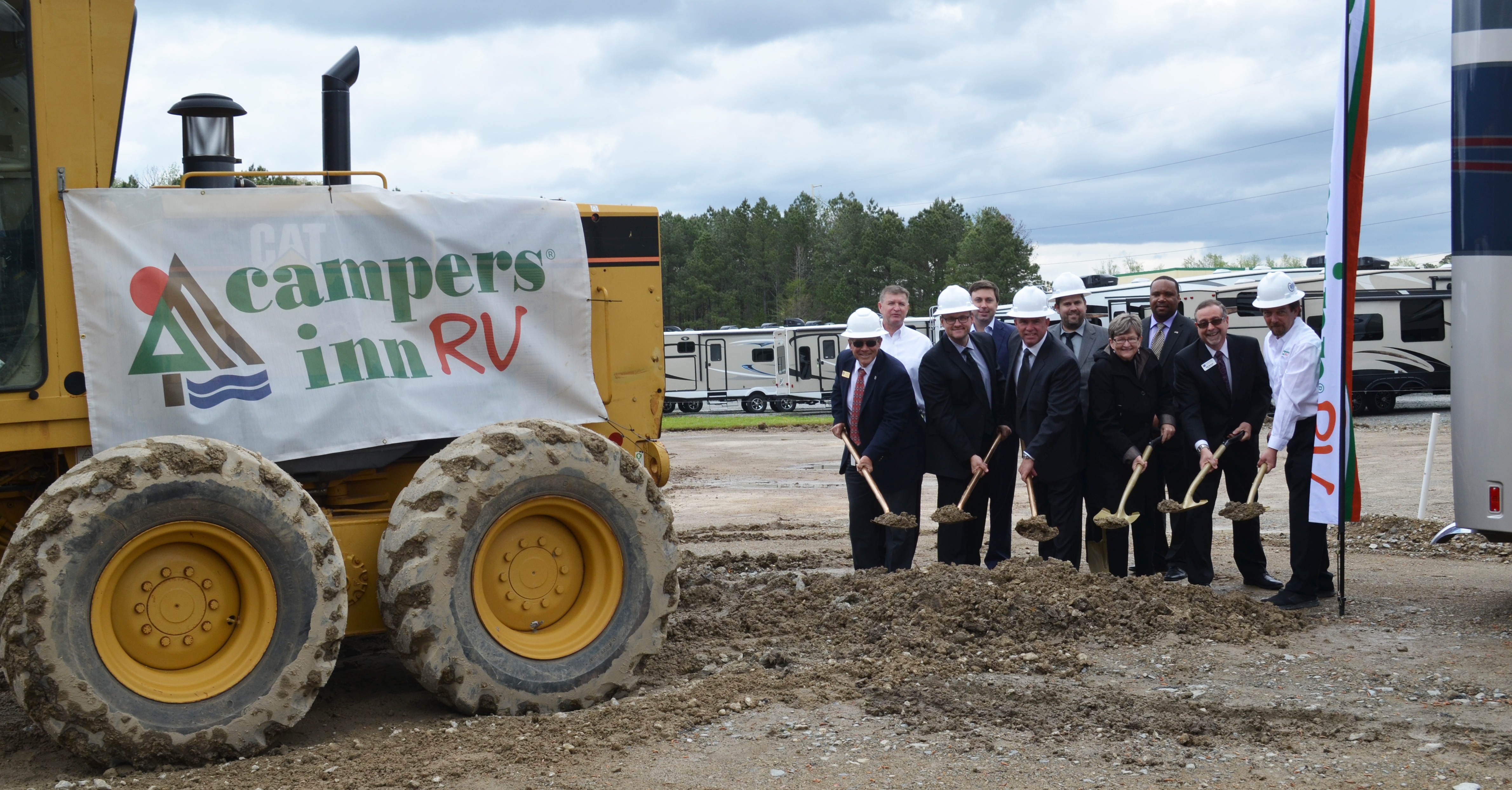 Campers Inn RV of Raleigh Breaks Ground on New Dealership